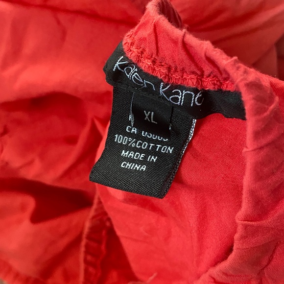 Boho tiered hippie maxi skirt with full - Picture 5 of 5